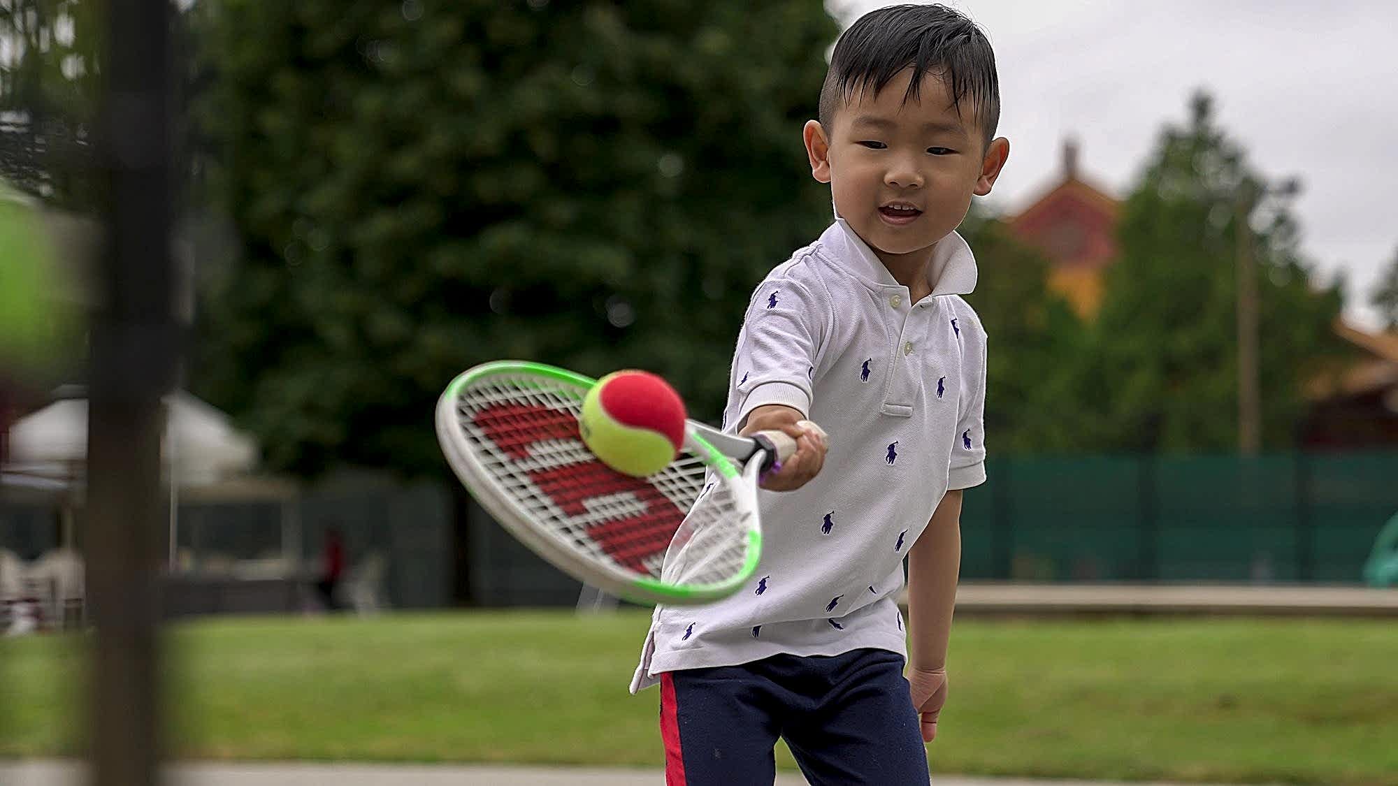Junior Tennis, Summer Camp, Tennis Camp, Racquet, Red ball, Green ball, Orange ball, Progressive