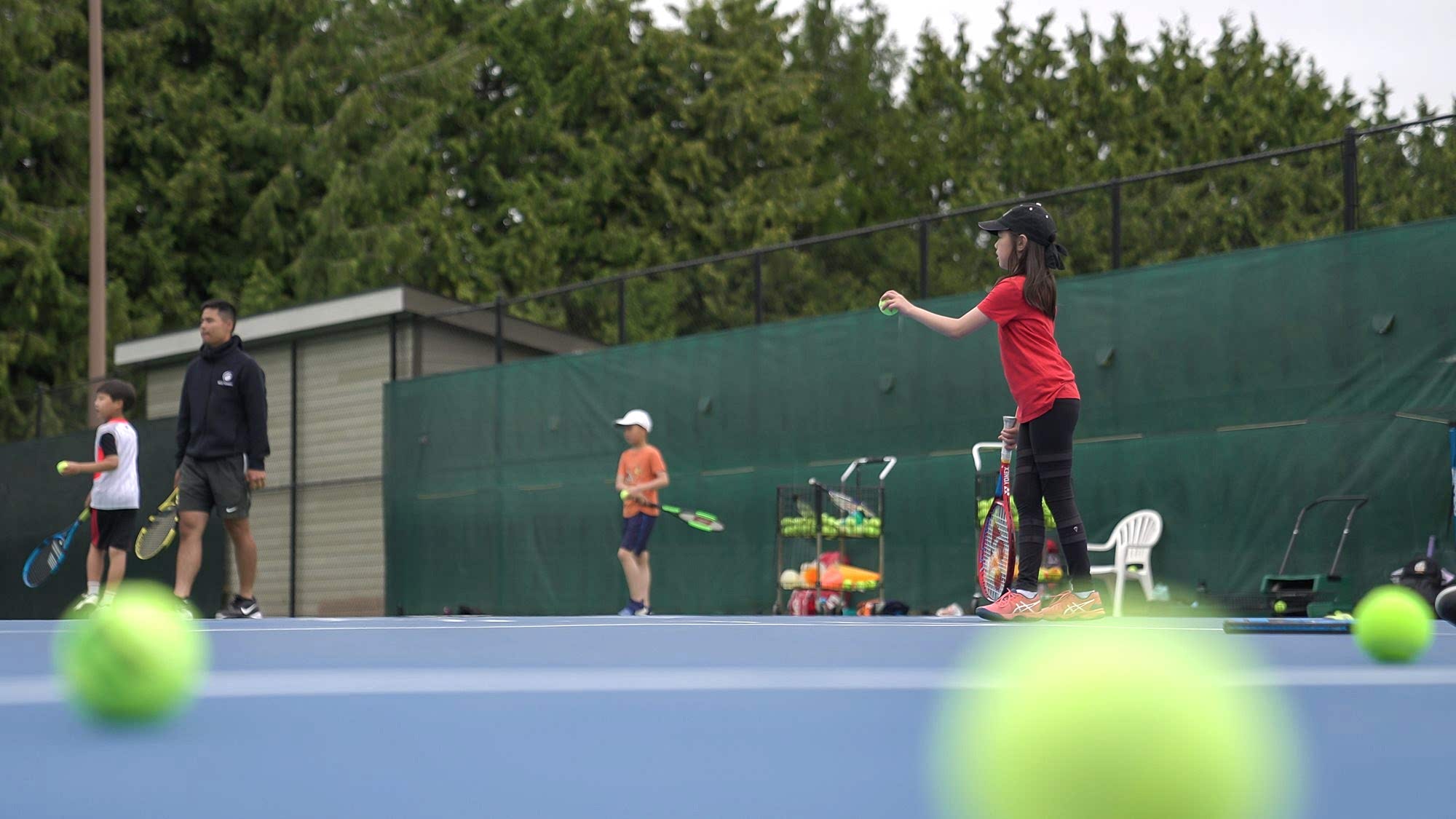 Tennis courts at RCC